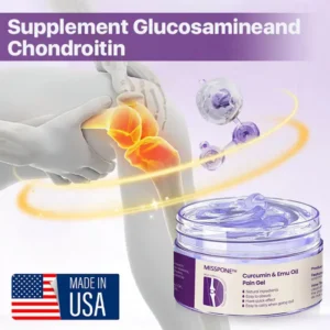 Misspone™ Curcumin & Emu Oil Pain Gel – 🏥Backed by US Osteopathic Experts
