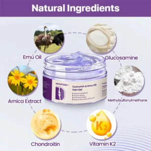 Misspone™ Curcumin & Emu Oil Pain Gel – 🏥Backed by US Osteopathic Experts
