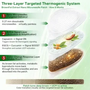 𝐂𝐥𝐞𝐫𝐚𝐋𝐮𝐱𝐞® 𝐁𝐫𝐨𝐰𝐧𝐅𝐚𝐭 𝐄𝐱𝐭𝐫𝐚𝐜𝐭 𝐍𝐚𝐧𝐨 𝐌𝐢𝐜𝐫𝐨𝐧𝐞𝐞𝐝𝐥𝐞 𝐏𝐚𝐭𝐜𝐡