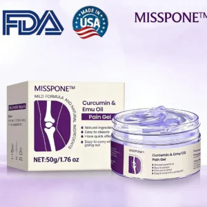 Misspone™ Curcumin & Emu Oil Pain Gel – 🏥Backed by US Osteopathic Experts