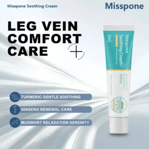 Misspone™ Herbal Leg & Hand Relief Cream for Vein Repair - Relieves Pain Swelling & Discomfort - Promotes Healthy Blood Flow - Reduces Fatigue - Supports Skin Repair - Daily Care