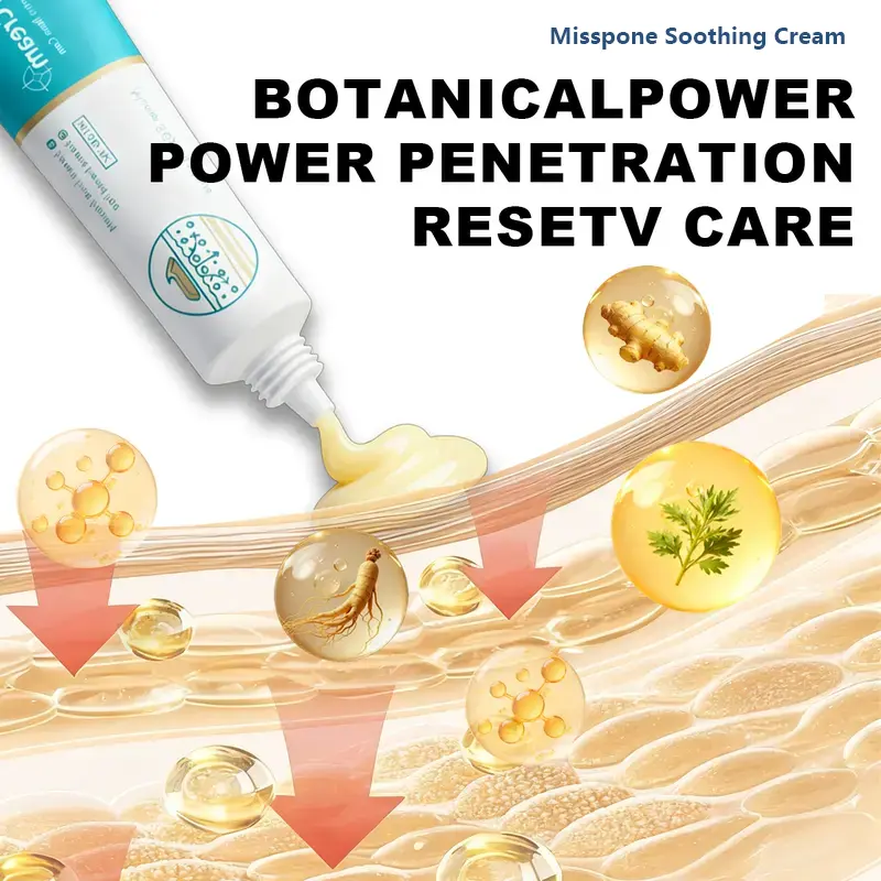 Misspone™ Herbal Leg & Hand Relief Cream for Vein Repair - Relieves Pain Swelling & Discomfort - Promotes Healthy Blood Flow - Reduces Fatigue - Supports Skin Repair - Daily Care