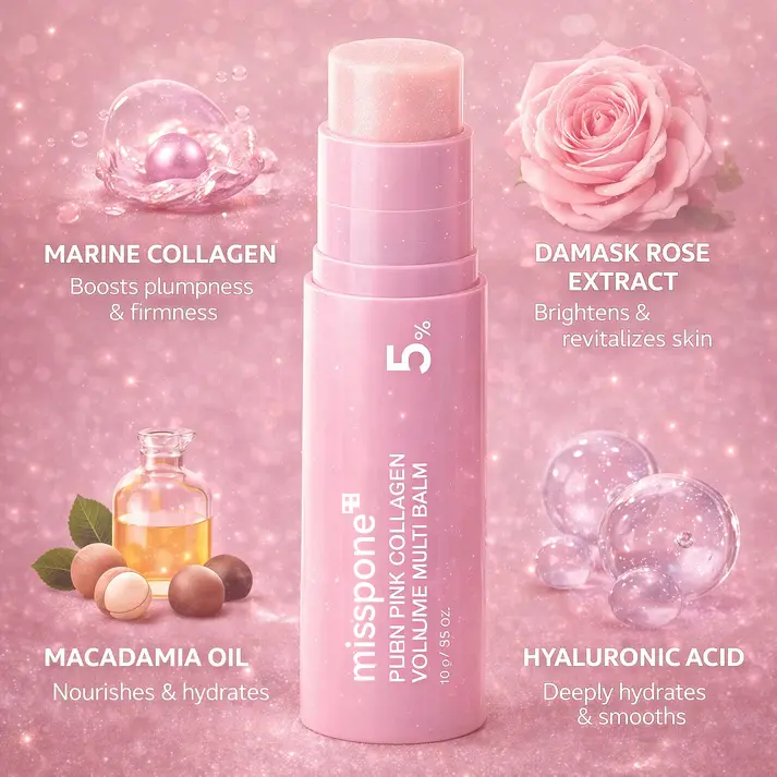 🔥The last 3 hours-misspone™ Collagen Volume Multi Balm-Free gift Eye Patch